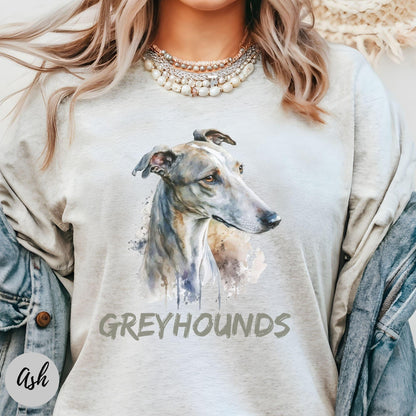 Greyhound Tshirt - Happy Greys