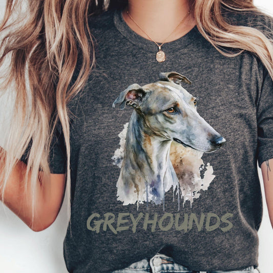 Greyhound Tshirt - Happy Greys
